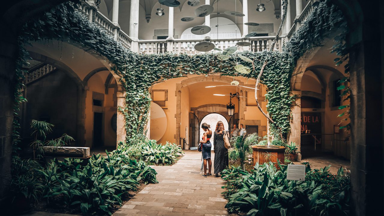 Une cours intérieure